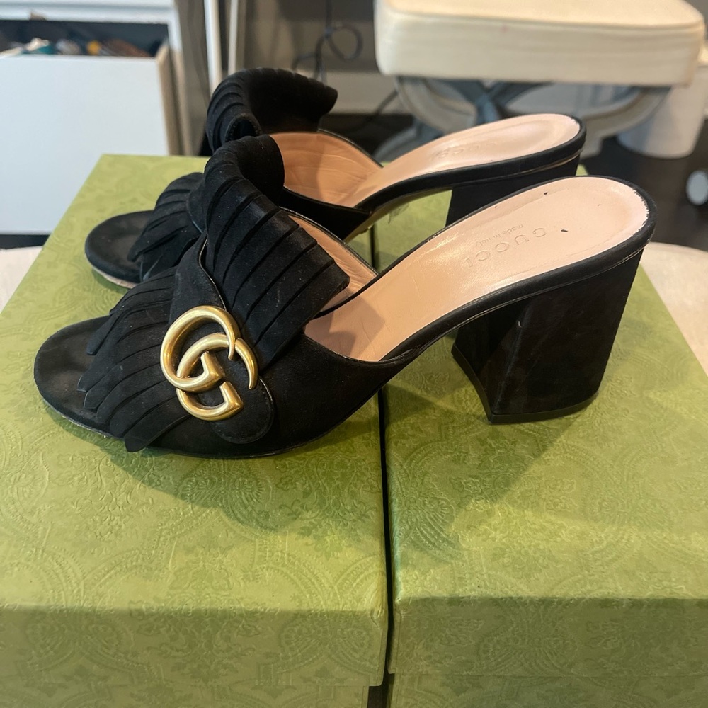 Gucci mules size 38